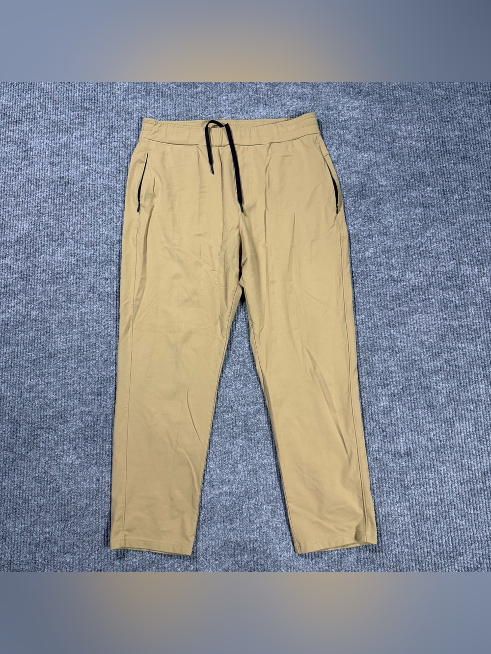 Public Rec All Day Every Day Pants Men's 36x30  Beige Tan Gym Travel Pocket